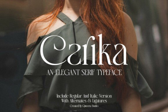 Carika: An Elegant Serif Font for Thoughtful Branding