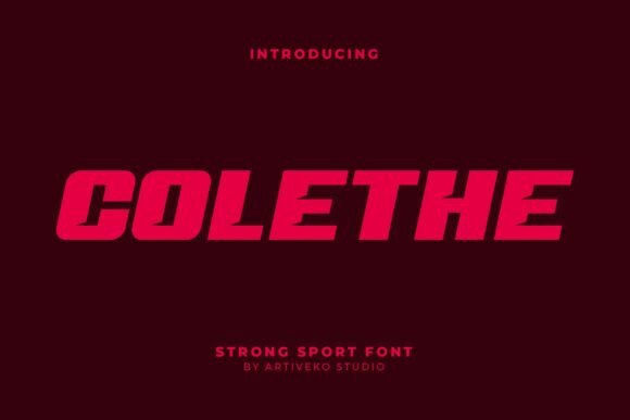 Colethe: A Confident Sans Serif for Editorial Clarity