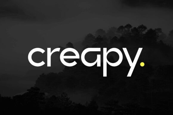 Creapy: A Bold Sans Serif Font for Handmade Brands