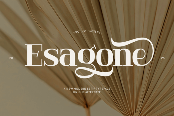 Esagone: A Modern Serif Typeface for Editorial Clarity and Character