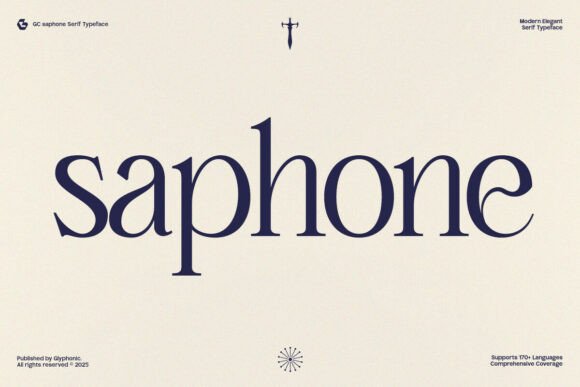 Gc Saphone: A Refined Serif for Thoughtful Branding