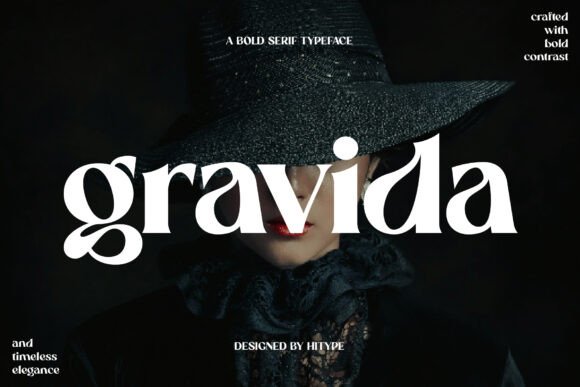 Gravida: A Bold Serif Font That Elevates Your Brand Instantly