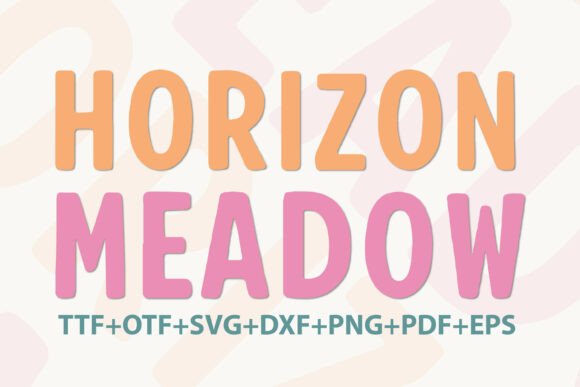 Horizonmeadow Regular: A Friendly, Rounded Sans for Warm Brand Identities