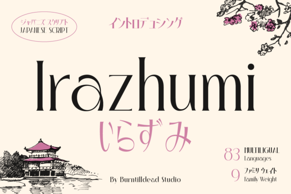 Irazhumi: A Serif Typeface for Thoughtful Editorial Moments