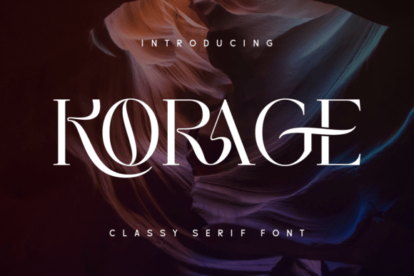 Korage: A Serif Font That Elevates Handmade Design