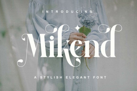 Mikend: A Refined Serif Font for Elegant Brand Identities