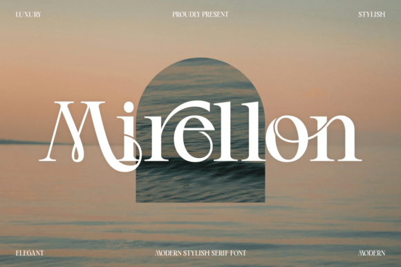 Mirellon: A Serif Font That Anchors Editorial Calm