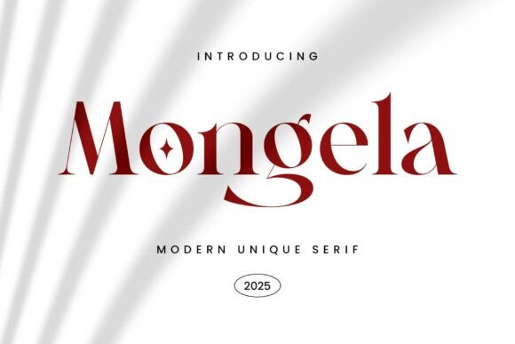 Mongela: A Serif Typeface That Commands Attention