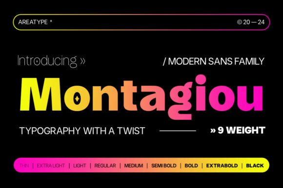 Montagiou: A Bold Sans Serif for Campaign-Ready Headlines