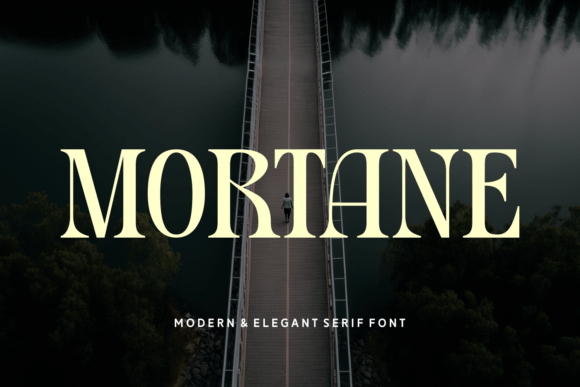 Mortane: A Refined Serif Font for Editorial Design