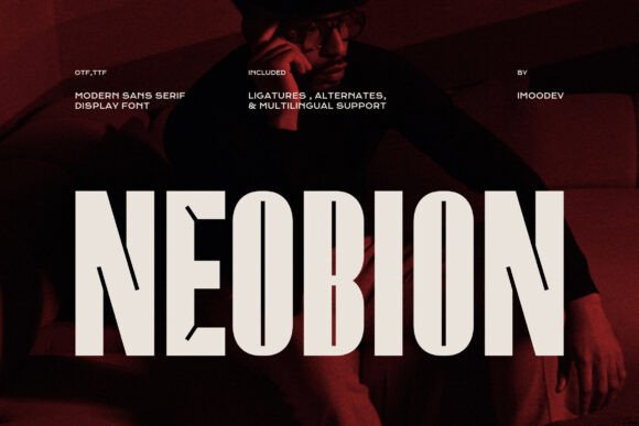 Neobion: A Bold, Modern Sans Serif Font for Small Business Branding