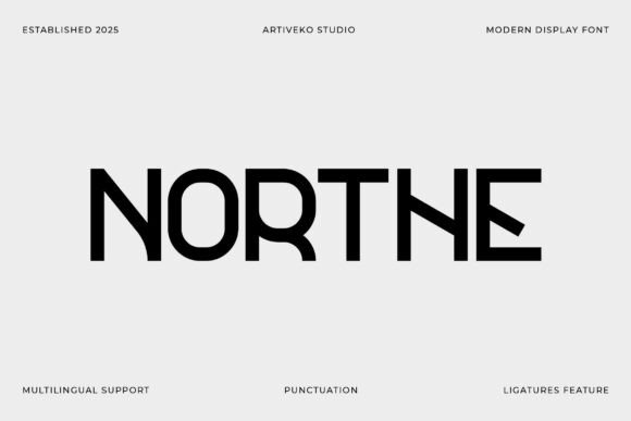 Northe: A Modern Sans Serif Font for Scroll-Stopping Brand Content