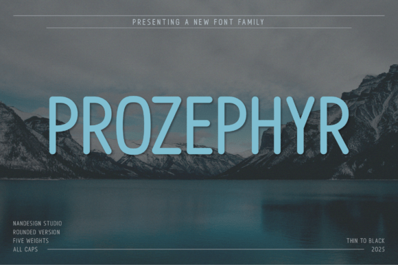 Prozephyr Rounded: A Warm, Modern Sans Serif for Real Small Businesses