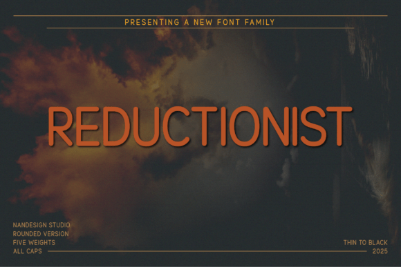 Reductionist Rounded: A Warm, Clear Sans Serif for Digital Brands
