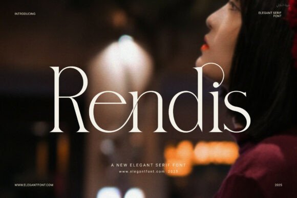 Rendis: A Modern Serif Font That Holds Its Own in Fast-Moving Campaigns