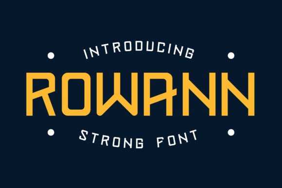 Rowann: A Modern Sans Serif for Calm, Confident Digital Brands
