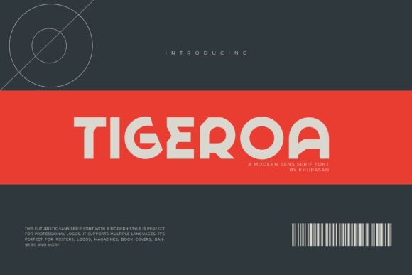 Tigeroa: A Clean Sans Serif Font for Modern Campaign Design
