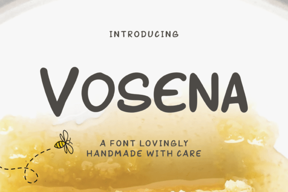 Vosena: A Handwritten Font That Feels Human, Not Handed-Down