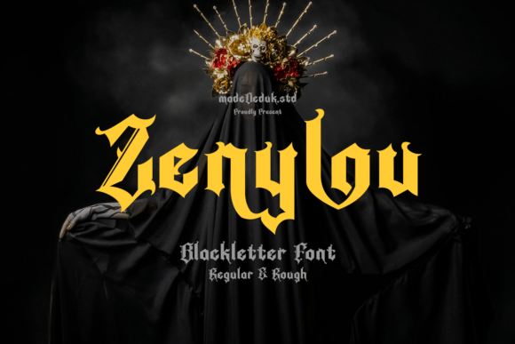Zenylou: A Blackletter Font That Earns Its Place in Real Campaigns